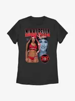 WWE The Bella Twins Nikki Fearless Poster Womens T-Shirt