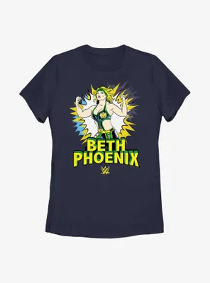 WWE Beth Phoenix Comic Book Style Womens T-Shirt