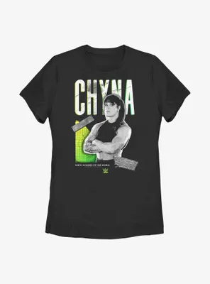 WWE Chyna Portrait Poster Womens T-Shirt