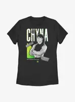 WWE Chyna Portrait Poster Womens T-Shirt