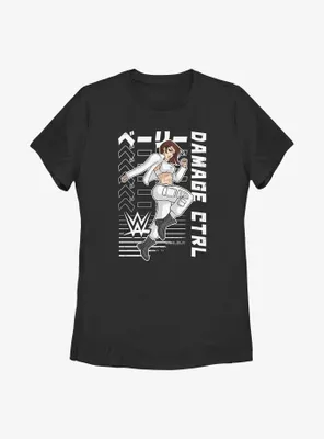 WWE Damage CTRL Bayley Kanji Action Anime Portrait Womens T-Shirt