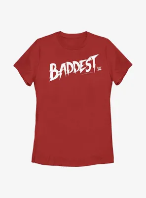 WWE Ronda Rousey Baddest Logo Womens T-Shirt