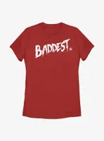 WWE Ronda Rousey Baddest Logo Womens T-Shirt