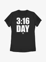 WWE Stone Cold Steve Austin 3:16 Day Womens T-Shirt