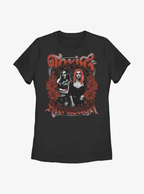 WWE Toxic Attraction Gigi Dolin and Jacy Jayne Womens T-Shirt
