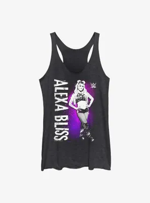 WWE Alexa Bliss Splatter Portrait Womens Tank Top