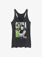 WWE Chyna Portrait Poster Womens Tank Top