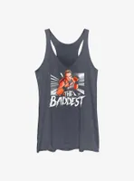 WWE Ronda Rousey The Baddest Comic Book Style Womens Tank Top