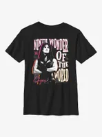 WWE Chyna Ninth Wonder Of The World Text Wrap Youth T-Shirt