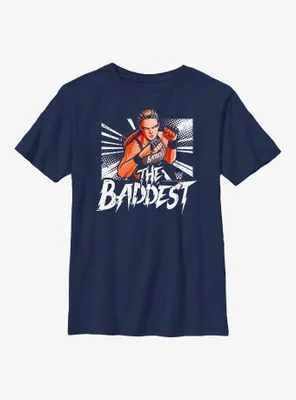 WWE Ronda Rousey The Baddest Comic Book Style Youth T-Shirt