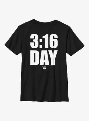 WWE Stone Cold Steve Austin 3:16 Day Youth T-Shirt