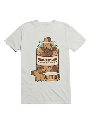 Antidepressant Happy Capybara T-Shirt