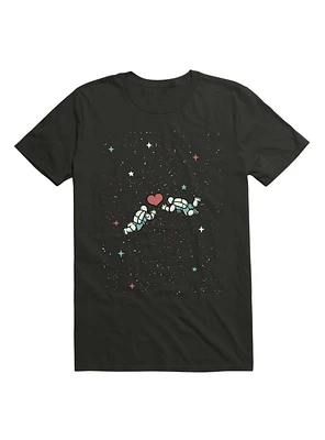 Astronaut Love Floating Space T-Shirt
