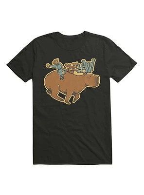 Capybara Cowboy Yee Haw T-Shirt