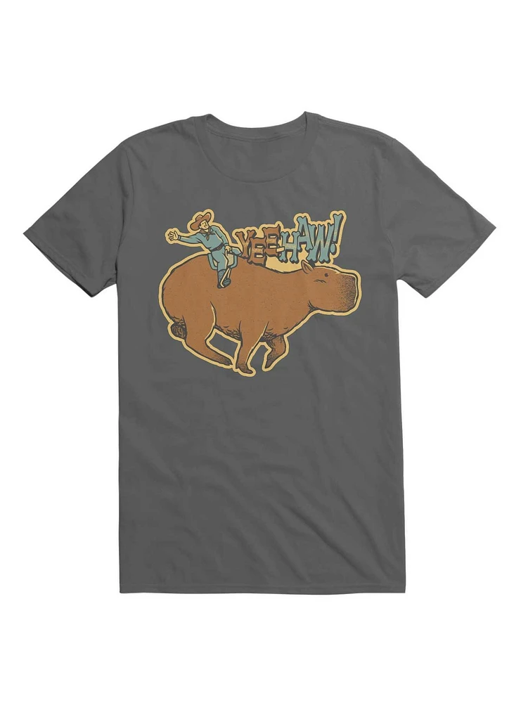 Capybara Cowboy Yee Haw T-Shirt