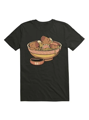 Capybara Cute Ramen T-Shirt