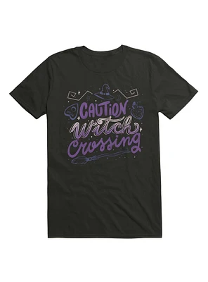 Caution Witch Crossing T-Shirt