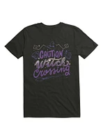 Caution Witch Crossing T-Shirt