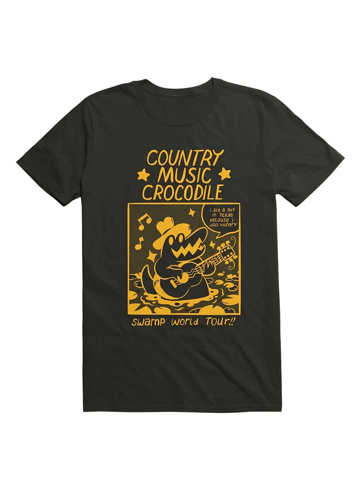 Country Music Crocodile T-Shirt