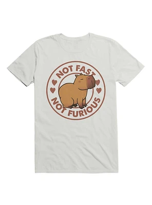 Not Fast Furious Capybara T-Shirt