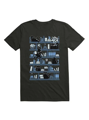 Purrfect Library T-Shirt