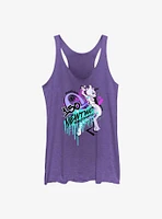 Pokemon Mewtwo Ready For Battle Graffiti Girls Raw Edge Tank