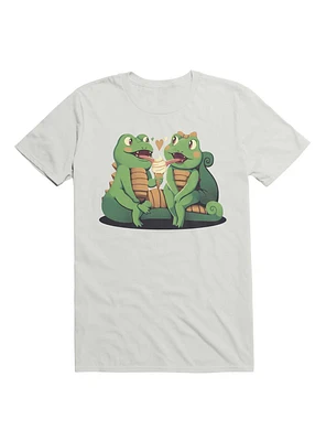 Gecko Love Ice Cream T-Shirt