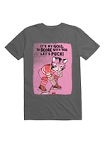 It's My Goal To Score With You Let's Puck T-Shirt