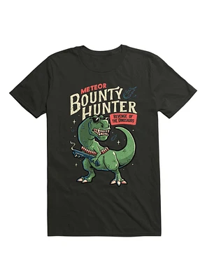 Meteor Bounty Hunter T-Rex Dinosaur T-Shirt