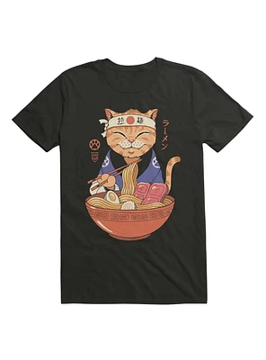 Neko Ramen Lover Cat T-Shirt