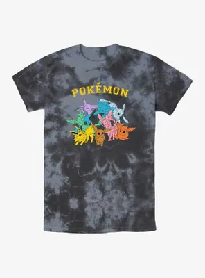 Pokemon Eeveelutions Tie-Dye T-Shirt