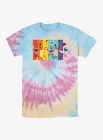 Pokemon Generation 1 Rainbow Tie-Dye T-Shirt