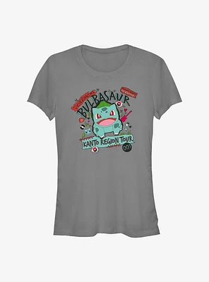 Pokemon Bulbasaur Kanto Tour Girls T-Shirt