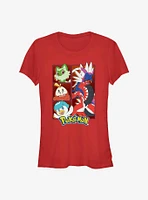 Pokemon Koraidon Generation 9 Starters Girls T-Shirt