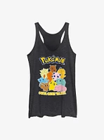 Pokemon Gotta Catch 'Em All Girls Raw Edge Tank