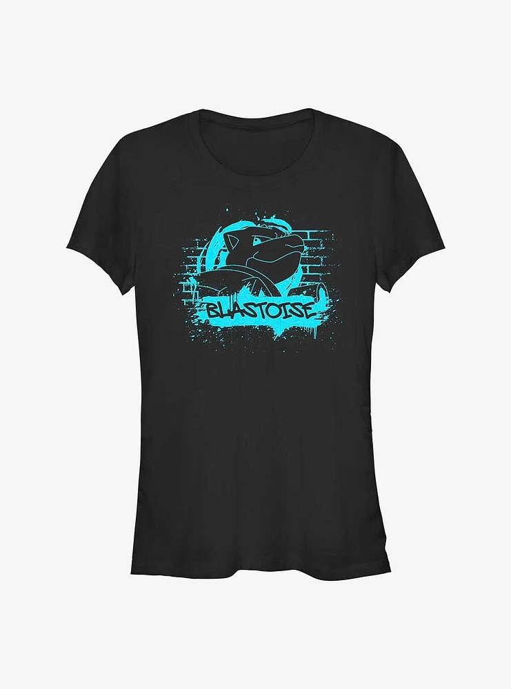 Pokemon Blastoise Graffiti Girls T-Shirt