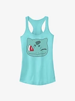 Pokemon Bulbasaur Wink Face Girls Tank