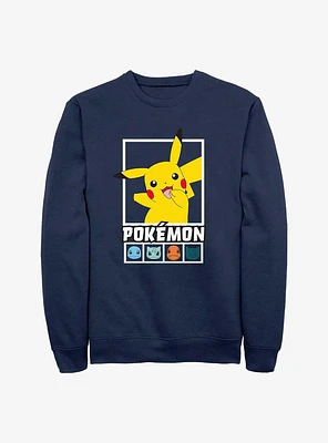 Pokemon Squares Team Sweatshirt