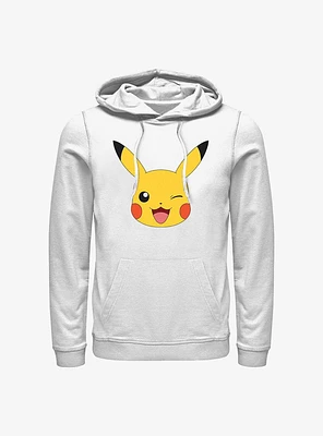 Pokemon Pikachu Wink Face Hoodie