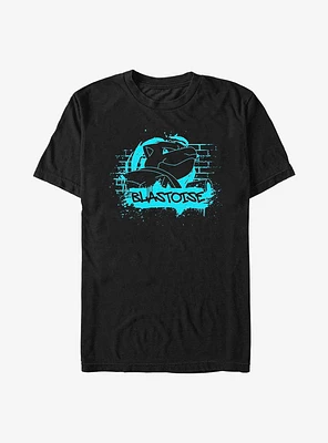 Pokemon Blastoise Graffiti T-Shirt