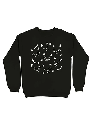 Black Cats a Shirt Sweatshirt