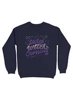 Caution Witch Crossing Sweatshirt