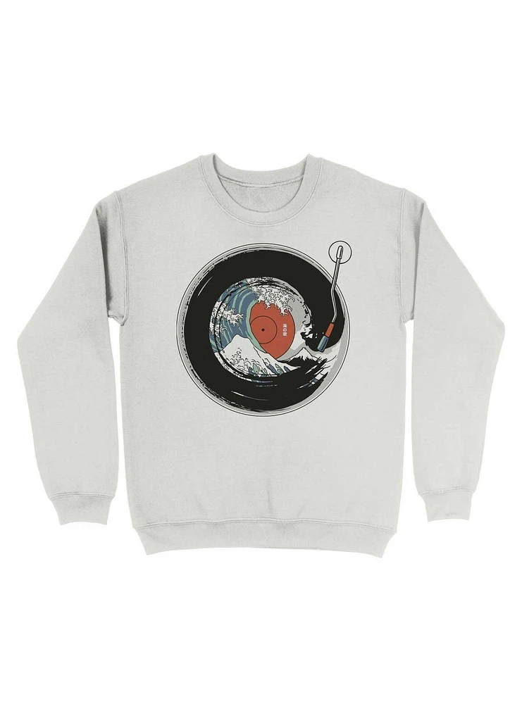 Enso Circle Vinyl Japanese Vintage Sweatshirt