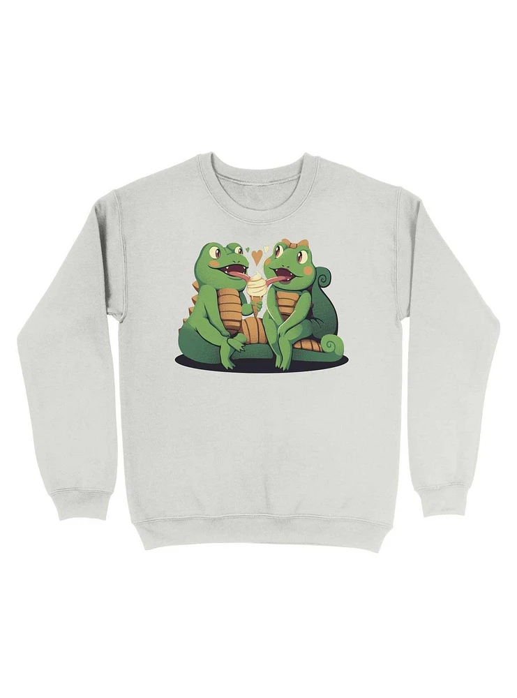 Gecko Love Ice Cream Sweatshirt