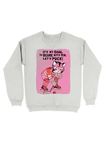 It's My Goal To Score With You Let's Puck Sweatshirt