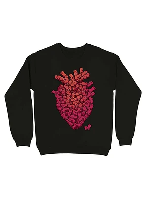I Love Cat Heart Sweatshirt