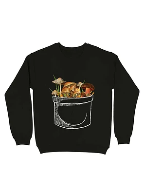 I Love Mushrooms My Pocket Sweatshirt