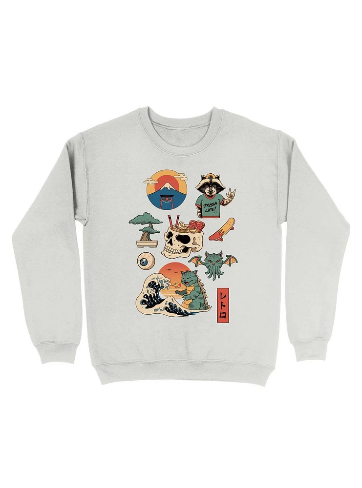 Japanese Retro Sweatshirt