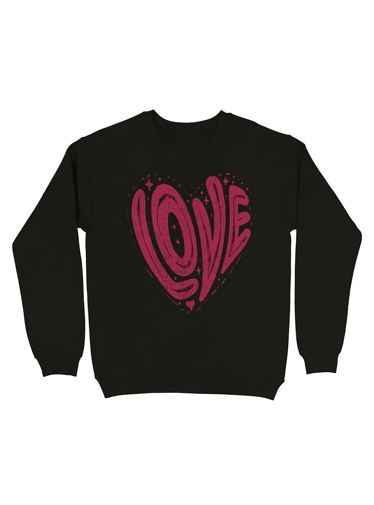 Love a Heart Shape Sweatshirt
