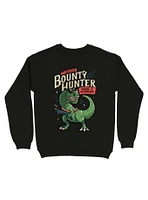 Meteor Bounty Hunter T-Rex Dinosaur Sweatshirt